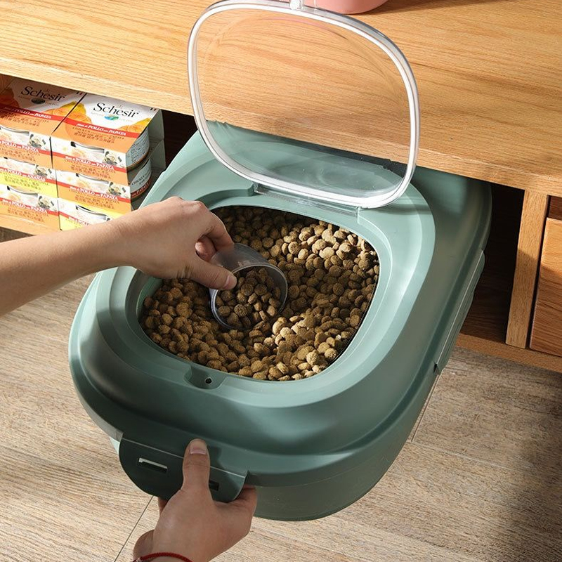 Dog food cat food bucket sealed moisture-proof cat food storage bucket pet food storage tank large capacity dog food big box